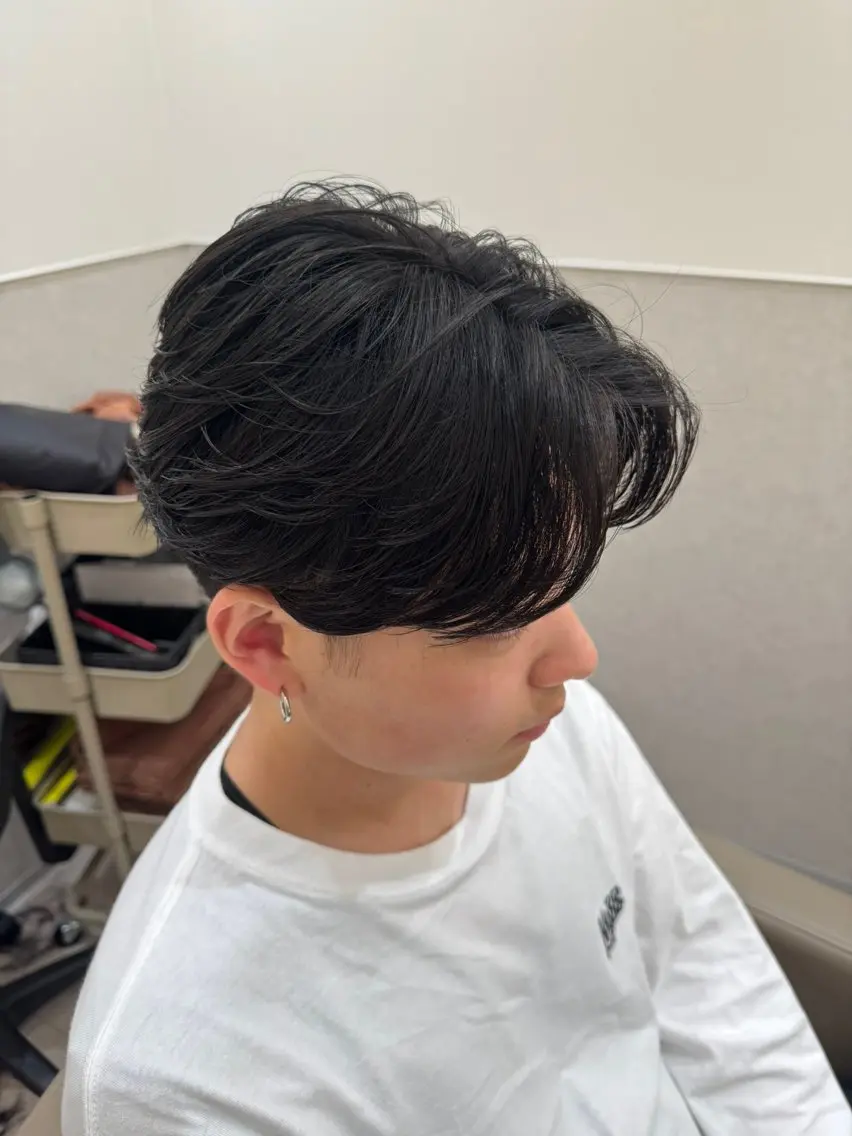 パーマ メンズ カット パーマ zina天王寺/ メンズ特化のヘアスタイル