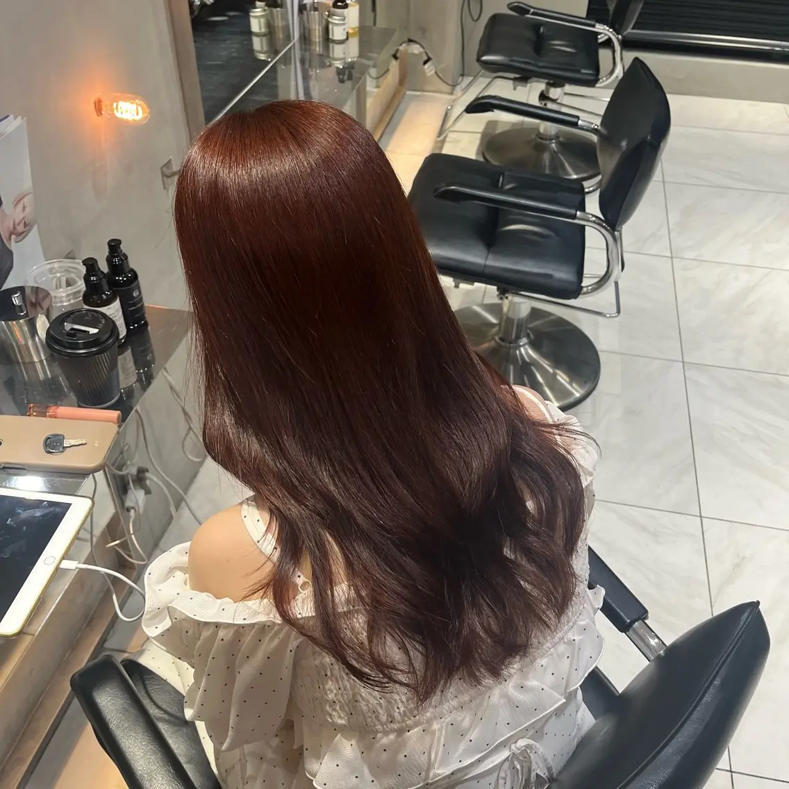 ロング 頭身浴ヘッドスパ/艶 カラー/kokonaのヘアスタイル
