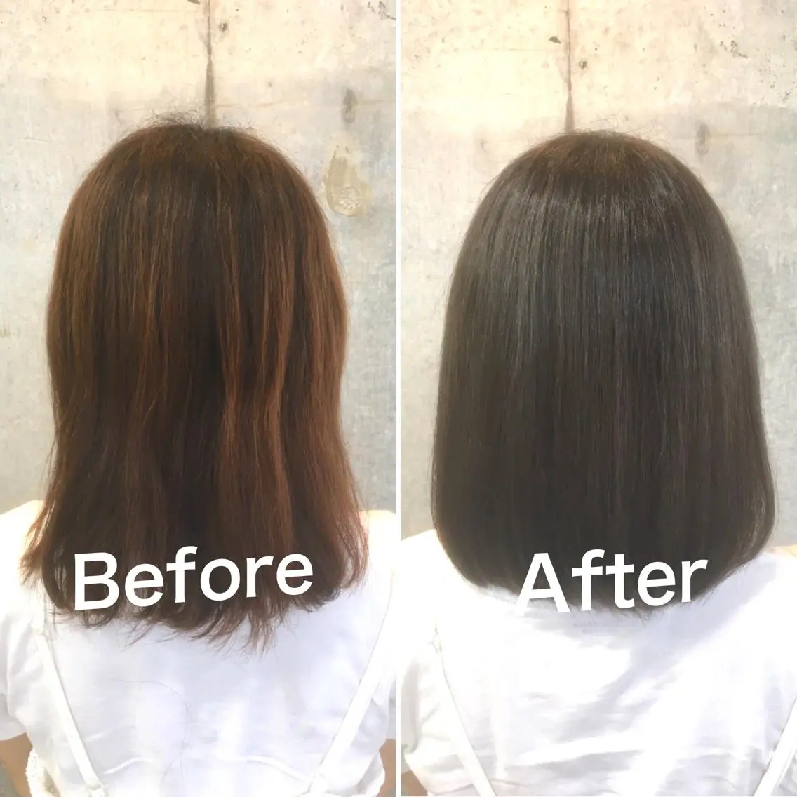 カラー アディクシーカラー オレンジ カット トリートメント 佐瀬竜矢PRIMAL /portのヘアスタイル