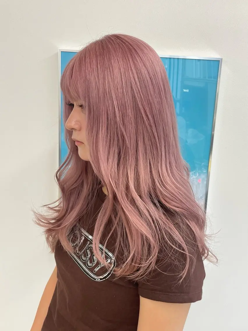 カラー ヘアカラー ハイトーン✨ブリーチ ✨高田めぐみのヘアスタイル