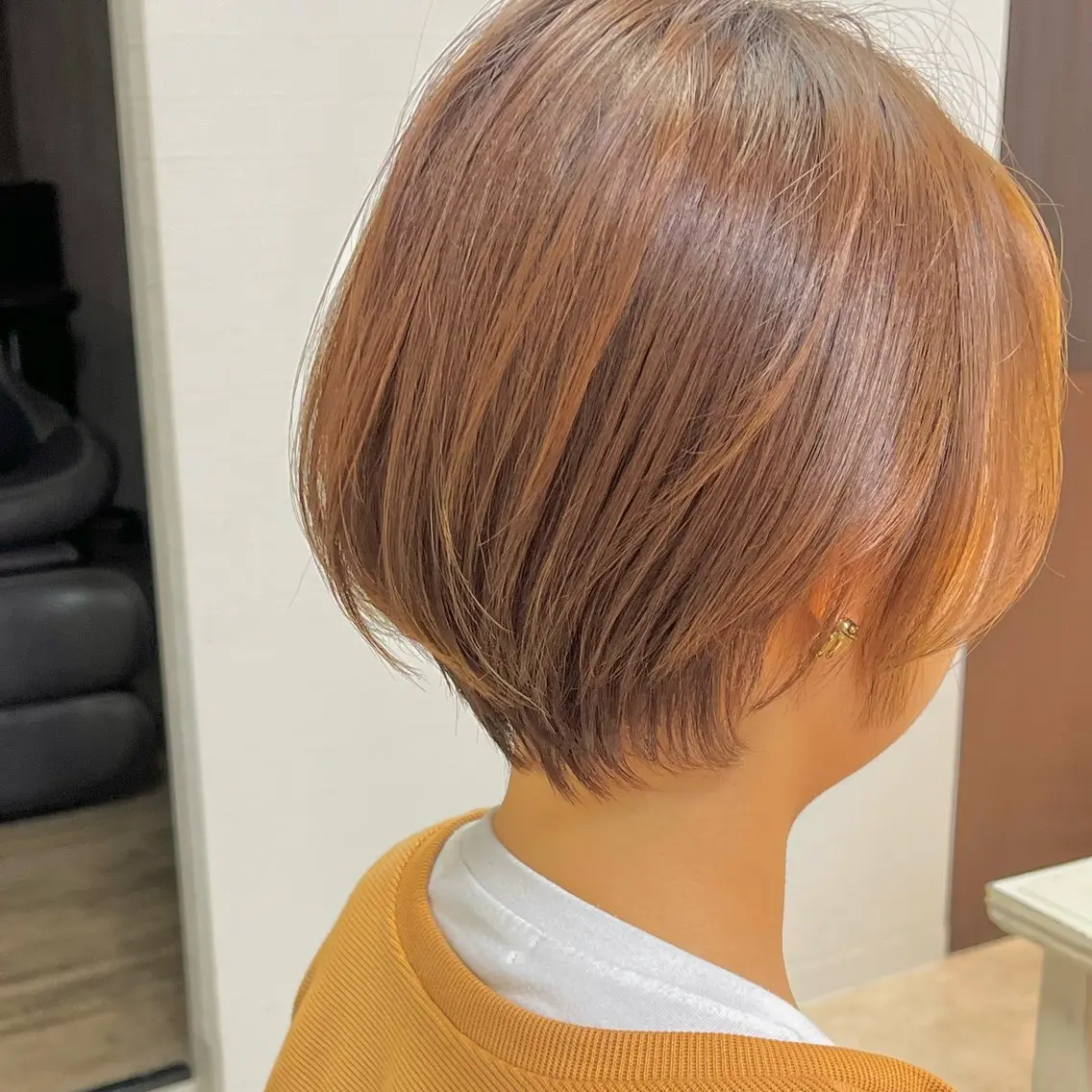 ショート カット ヘアカラー 縮毛矯正 トリートメント エクステ ヘッドスパ ヘアセット 縮毛矯正/レイヤー/ 表参道/OMAEのヘアスタイル