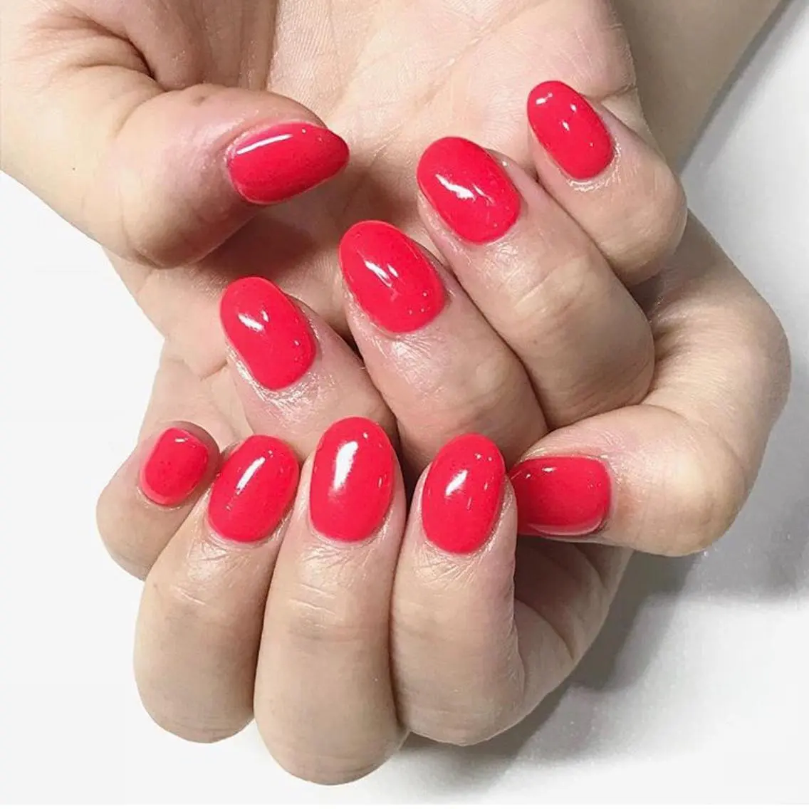 ネイル 渋谷／チップ長さ出し 👑アプレgel-xのネイルデザイン