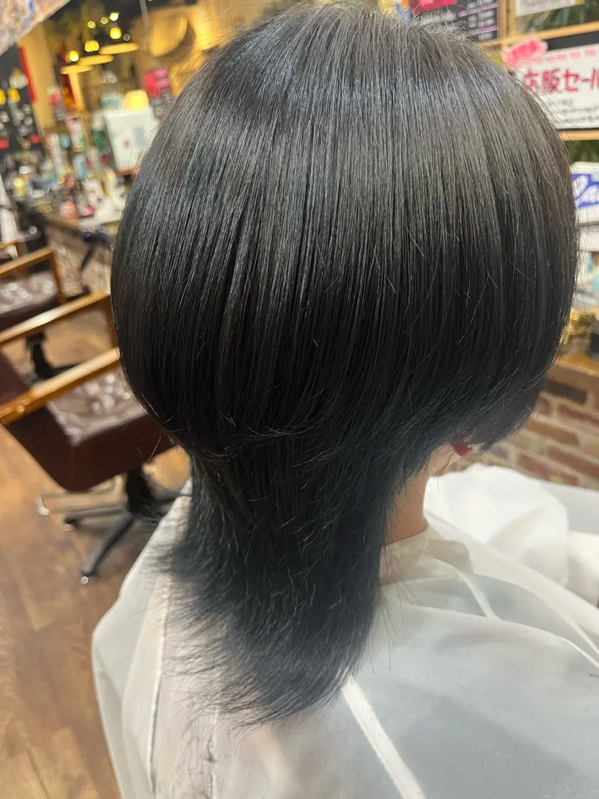 ミディアム c k🩶のヘアスタイル