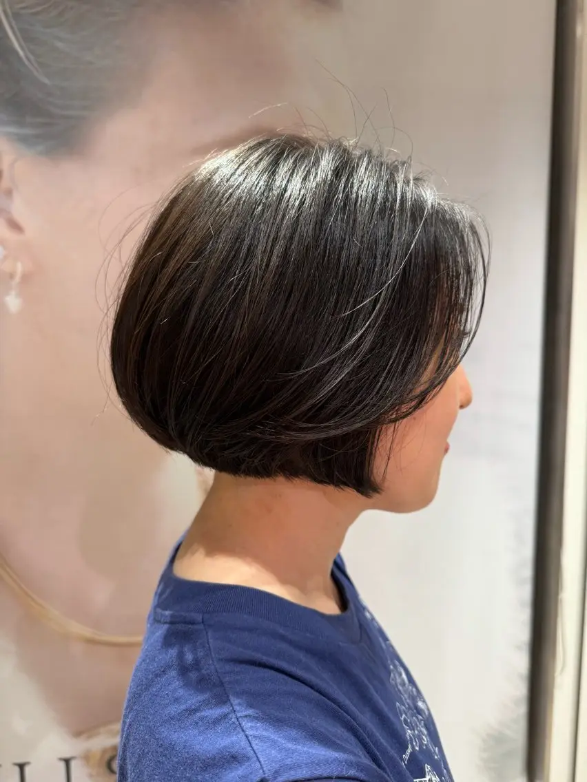 ショート ボブ カットモデル募集 🔥中浜　稜のヘアスタイル