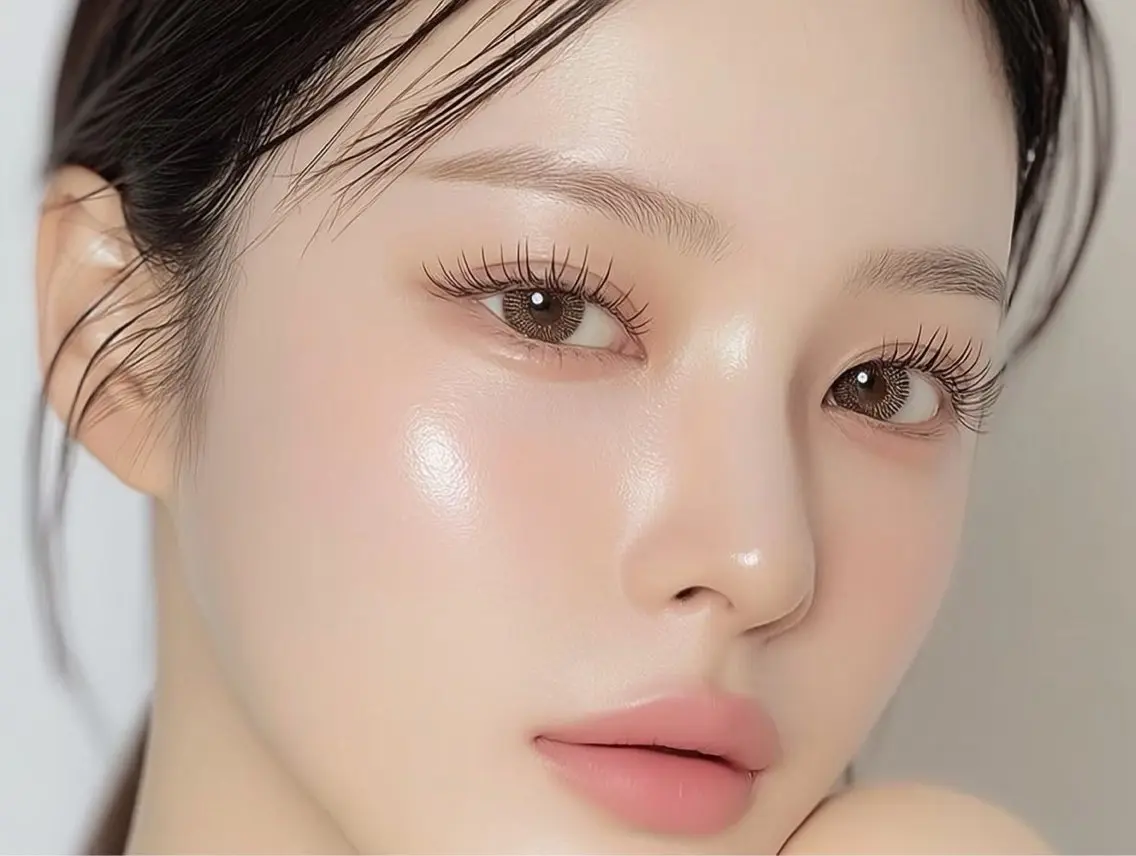 マツエク・マツパ 束感まつ毛 韓国風マツエク パリジェンヌラッシュリフト まつげパーマ 一重×まつ毛パーマ 束感まつげパーマ🩷 MOMOKAのマツエク・マツパデザイン