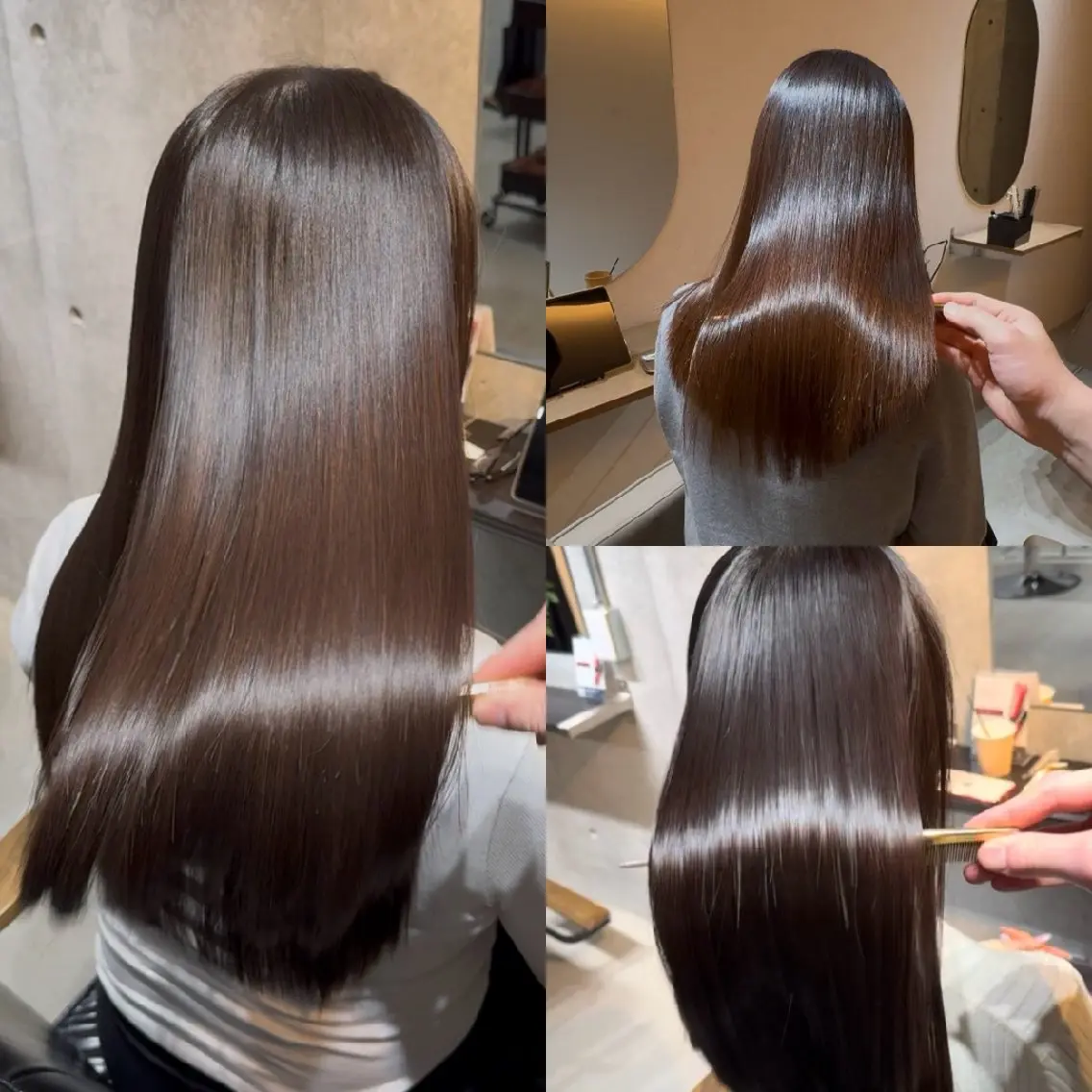 【ご新規様🌸ミニモ限定🫧】美髪矯正×4stepトリートメント（毛先メンテナンスカット付き✨）の写真