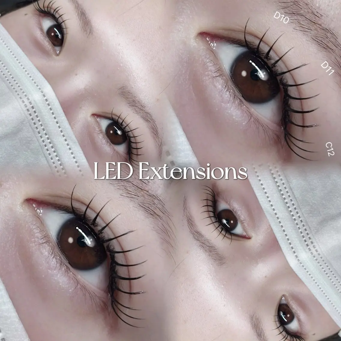 【垢抜けセット♪】美眉WAX+フラットラッシュ120本 LED変更+¥1000 ¥11480の写真