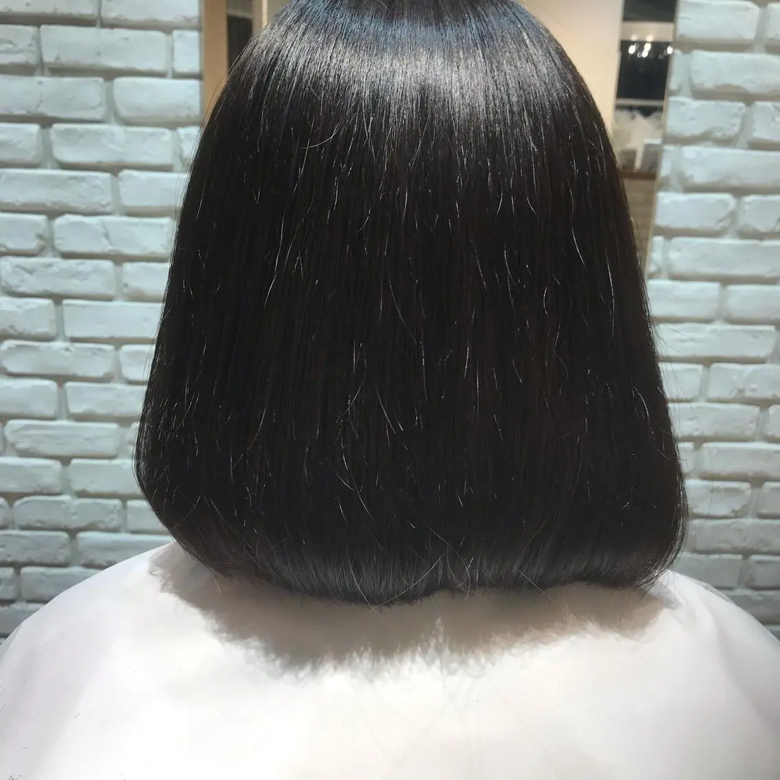 ショート ボブ 藤野 ひなのヘアスタイル