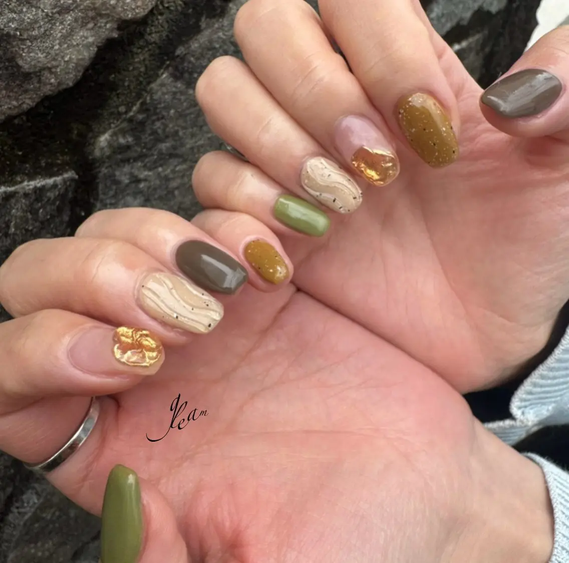 ネイル ハンドネイル gleam✴︎ sayakaのネイルデザイン