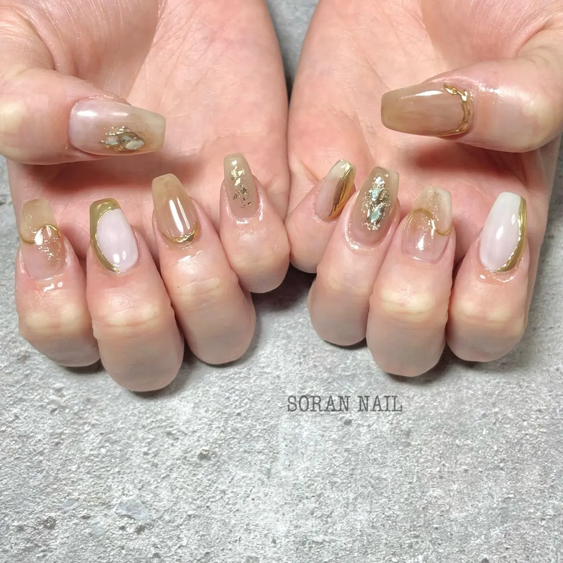 ネイル ハンドネイル soran nailのネイルデザイン