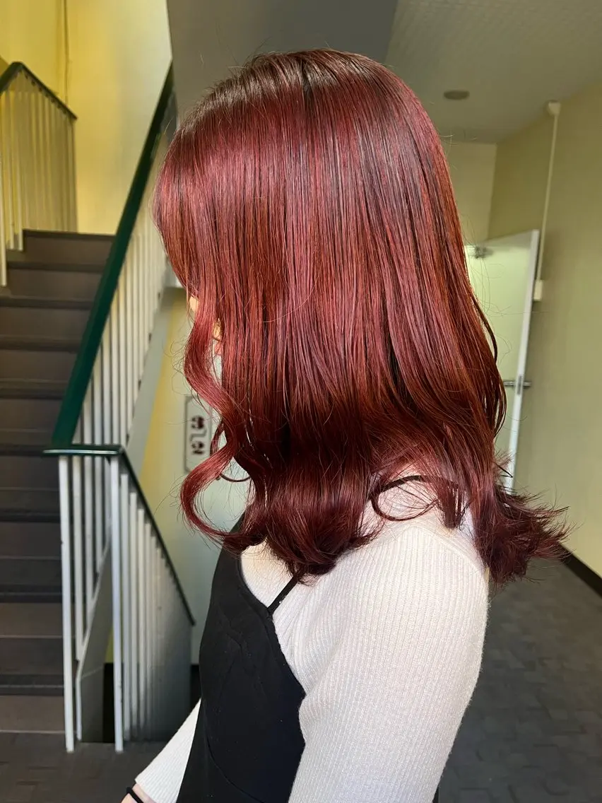 ミディアム カラー🫧アレンジ 🎀REIMIのヘアスタイル