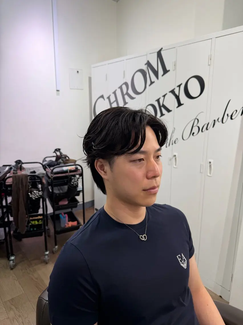 パーマ メンズ 小林 にこのヘアスタイル