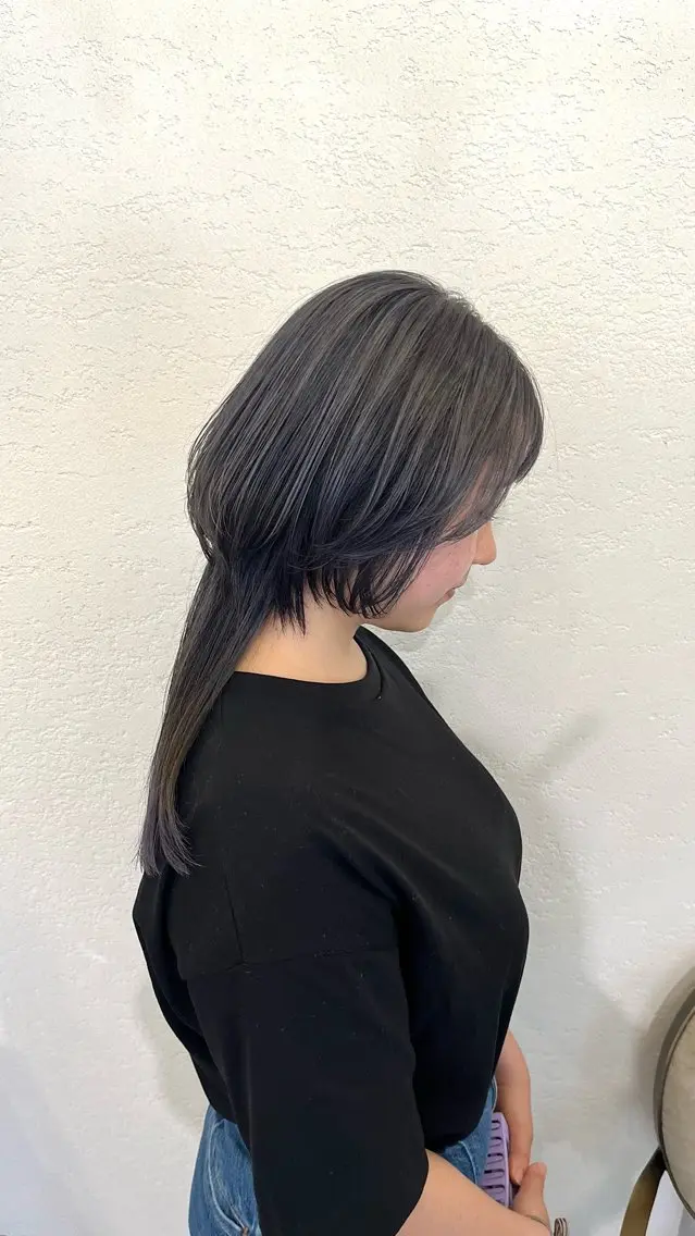 ロング カット ヘアカラー 中川 もえか【明石】のヘアスタイル