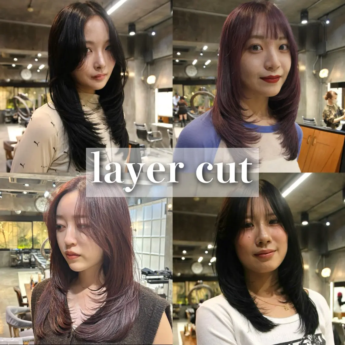 セミロング カラー カット ヘアカラー トリートメント デザインレイヤー/ KOSUKEのヘアスタイル
