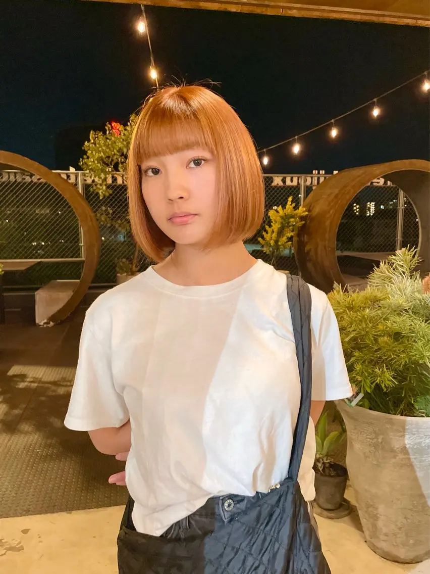 カット＋カラー＋頭浸浴　¥18150 → ¥14080の写真