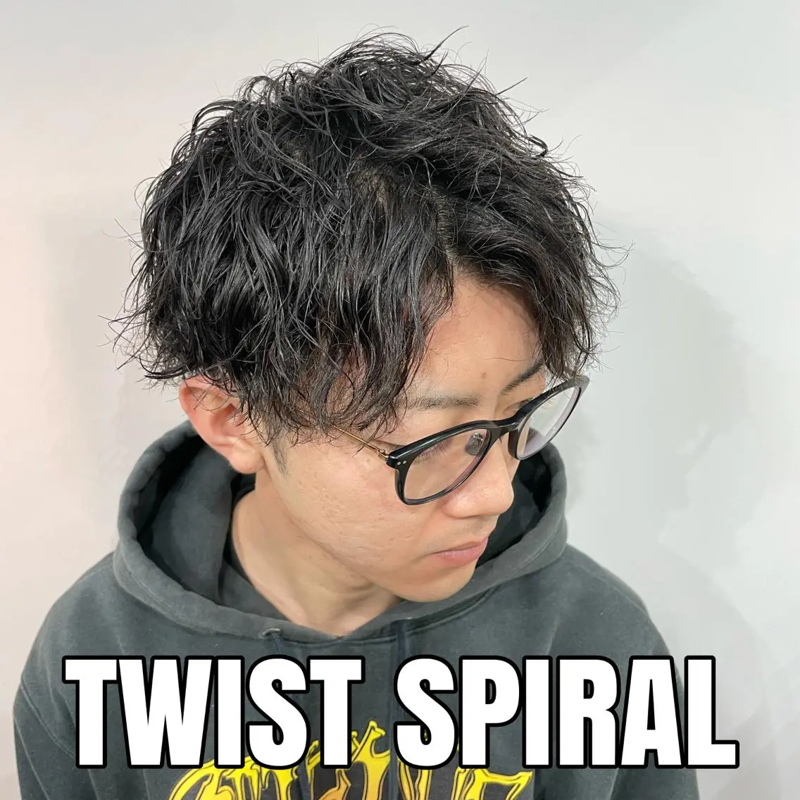 ショート パーマ メンズ カット パーマ 💈メンズパーマ💈 ナカザワ リョウのヘアスタイル