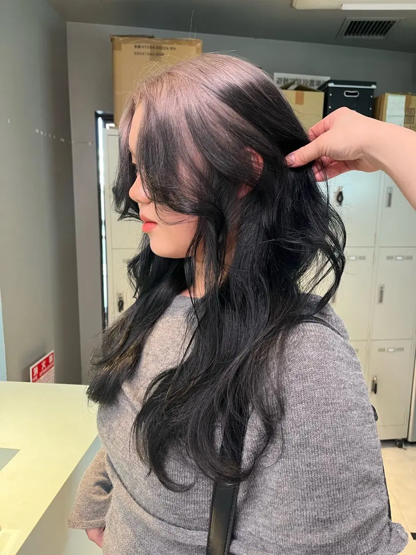ロング カラー ヘアカラー トリートメント ブリーチカラー 🩵MIZUKIのヘアスタイル
