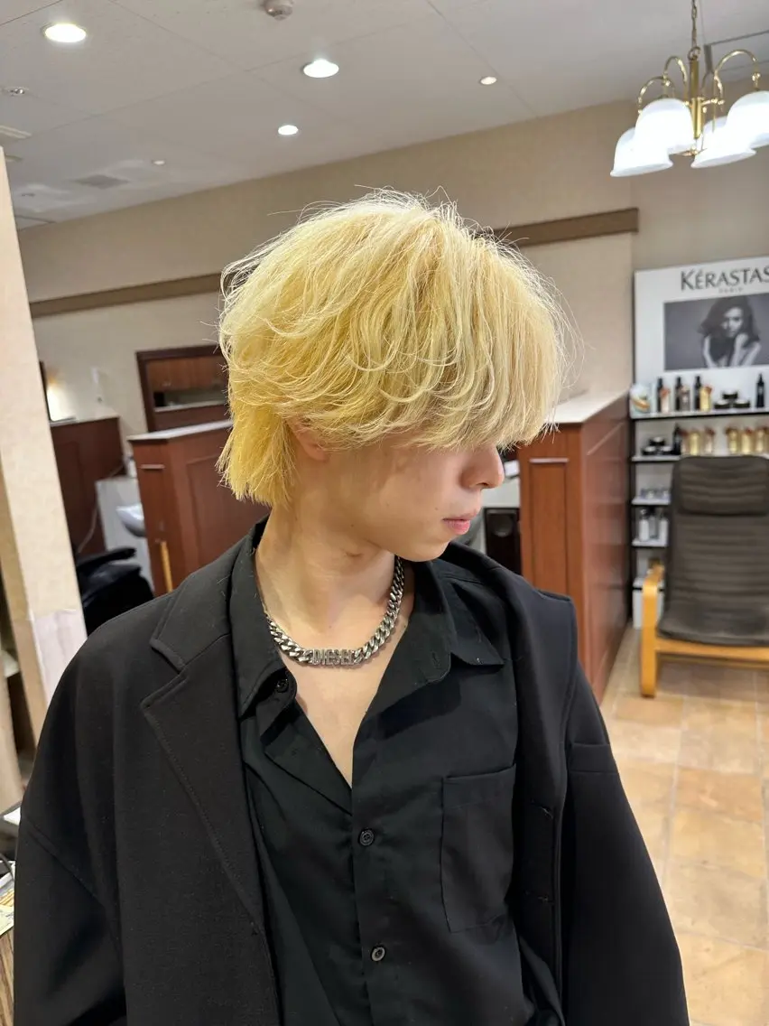 ショート カラー ヘアアレンジ カット ヘアカラー ダブルカラー｜ なおき｜池袋美容師のヘアスタイル