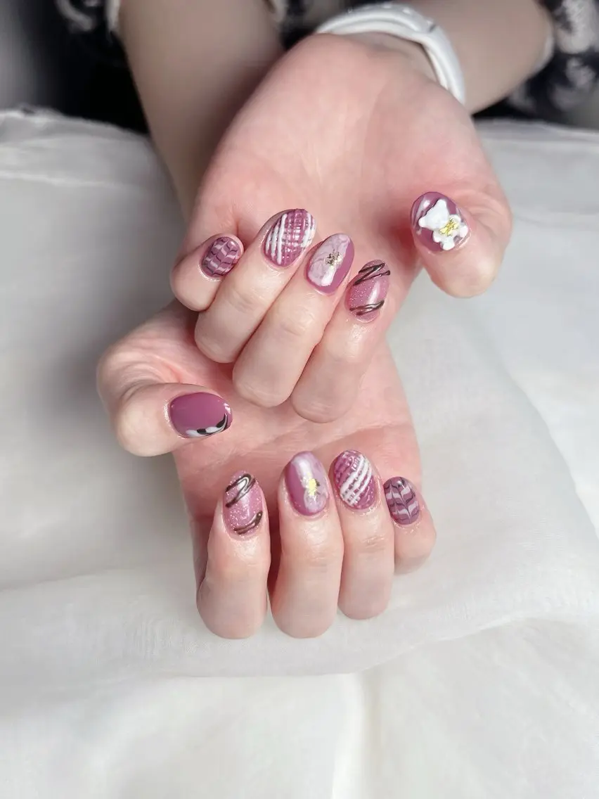 ネイル ハンドネイル うにゃねいる🌷 Mayaのネイルデザイン