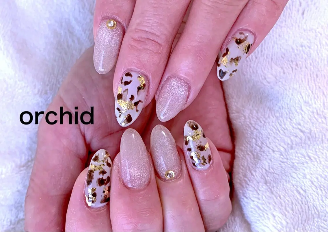 ネイル orchid ♡オーキッドのネイルデザイン