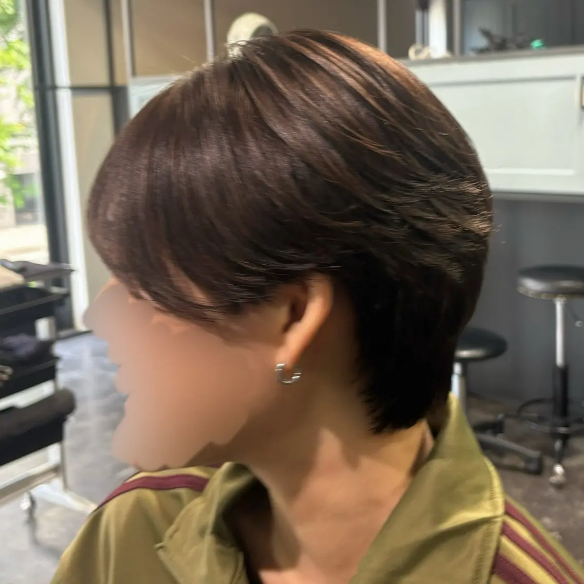 ショート カット 韓国ヘア/縮毛矯正 /レイヤー🫧ユイカのヘアスタイル