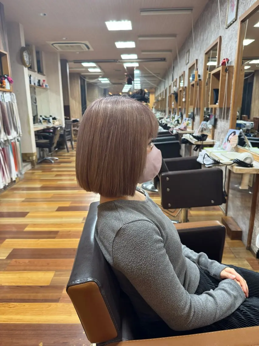 カラー ヘアカラー ブリーチカラー🌈 ✄﻿杉山来輝金沢文庫のヘアスタイル