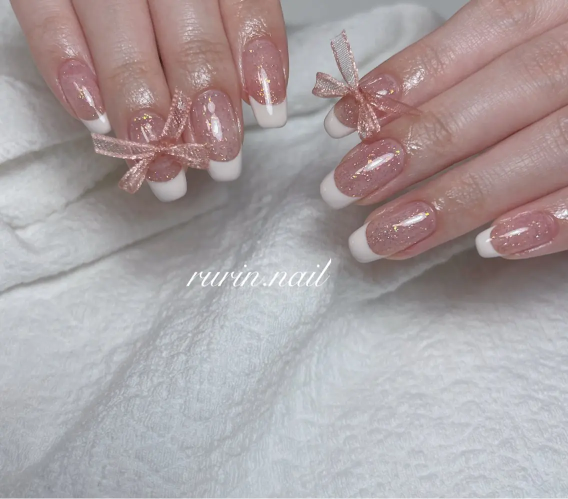 ネイル フレンチネイル ルリン サロン💅のネイルデザイン