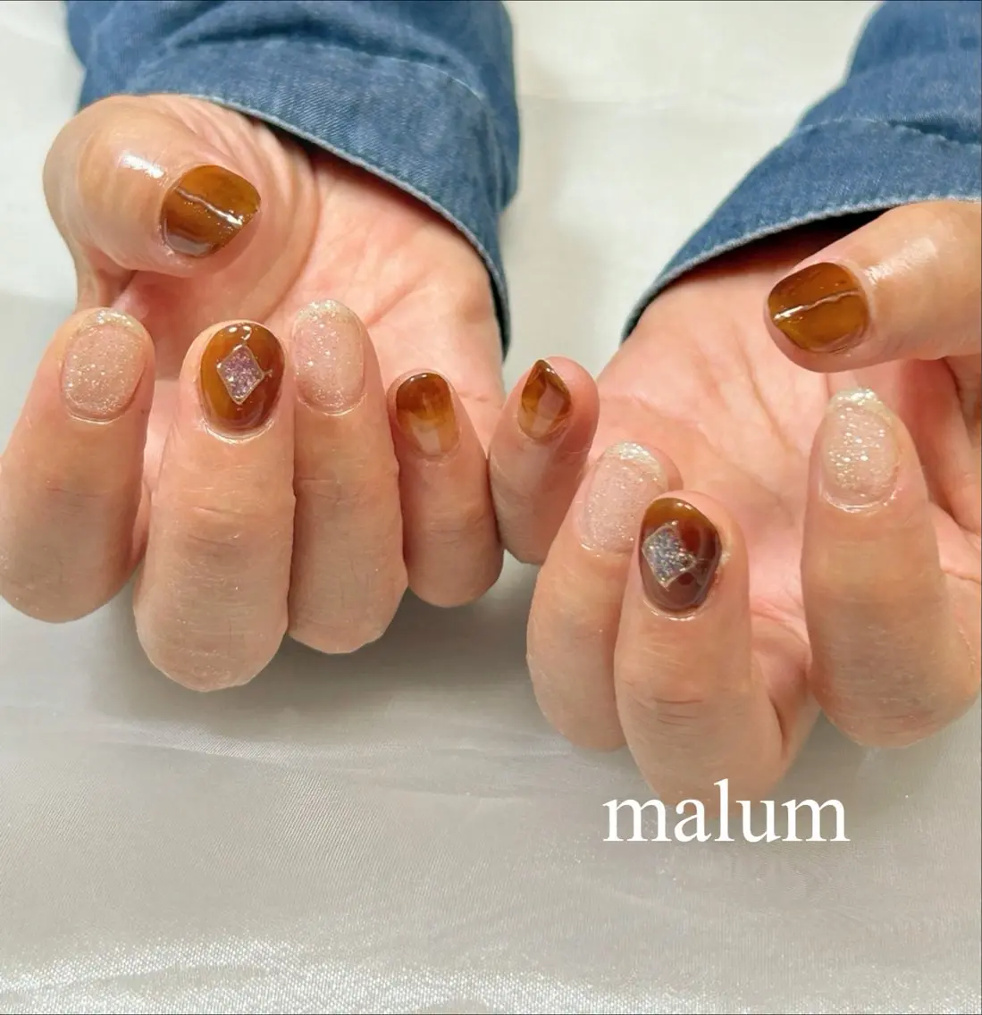 ネイル ハンドネイル malum nailのネイルデザイン