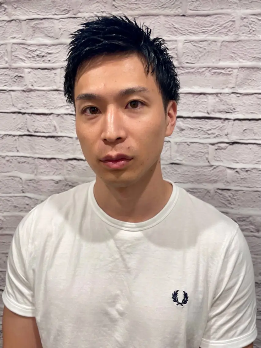 ミディアム メンズ 新崎 彩翔のヘアスタイル