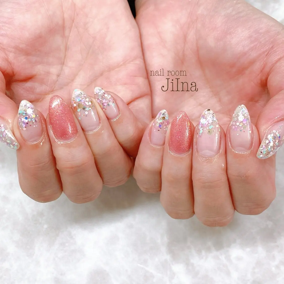 ネイル ワンカラーネイル JiIna nailのネイルデザイン
