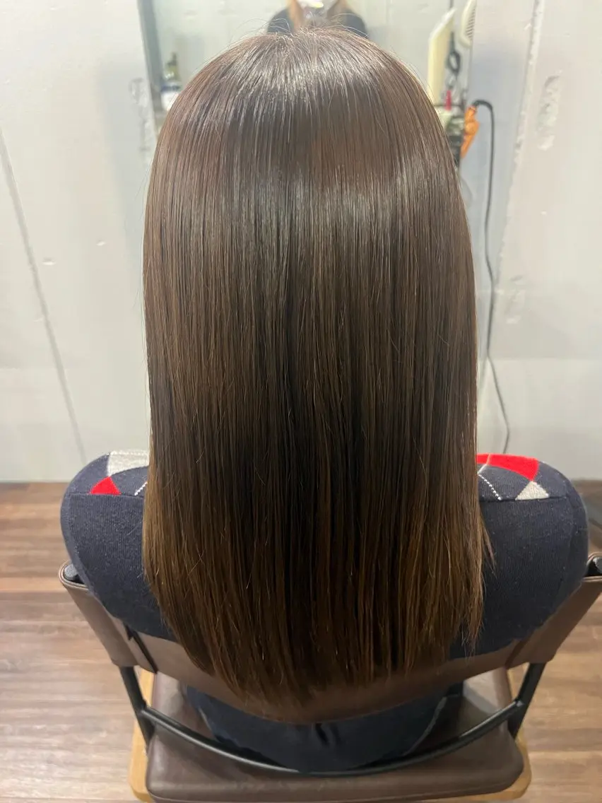 ロング ハイライト terra🌈大久保 睦美のヘアスタイル