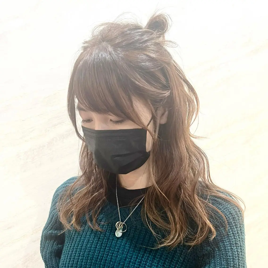 ロング カラー 顔周りカット/透明感 カラー🤍大塚蛍のヘアスタイル