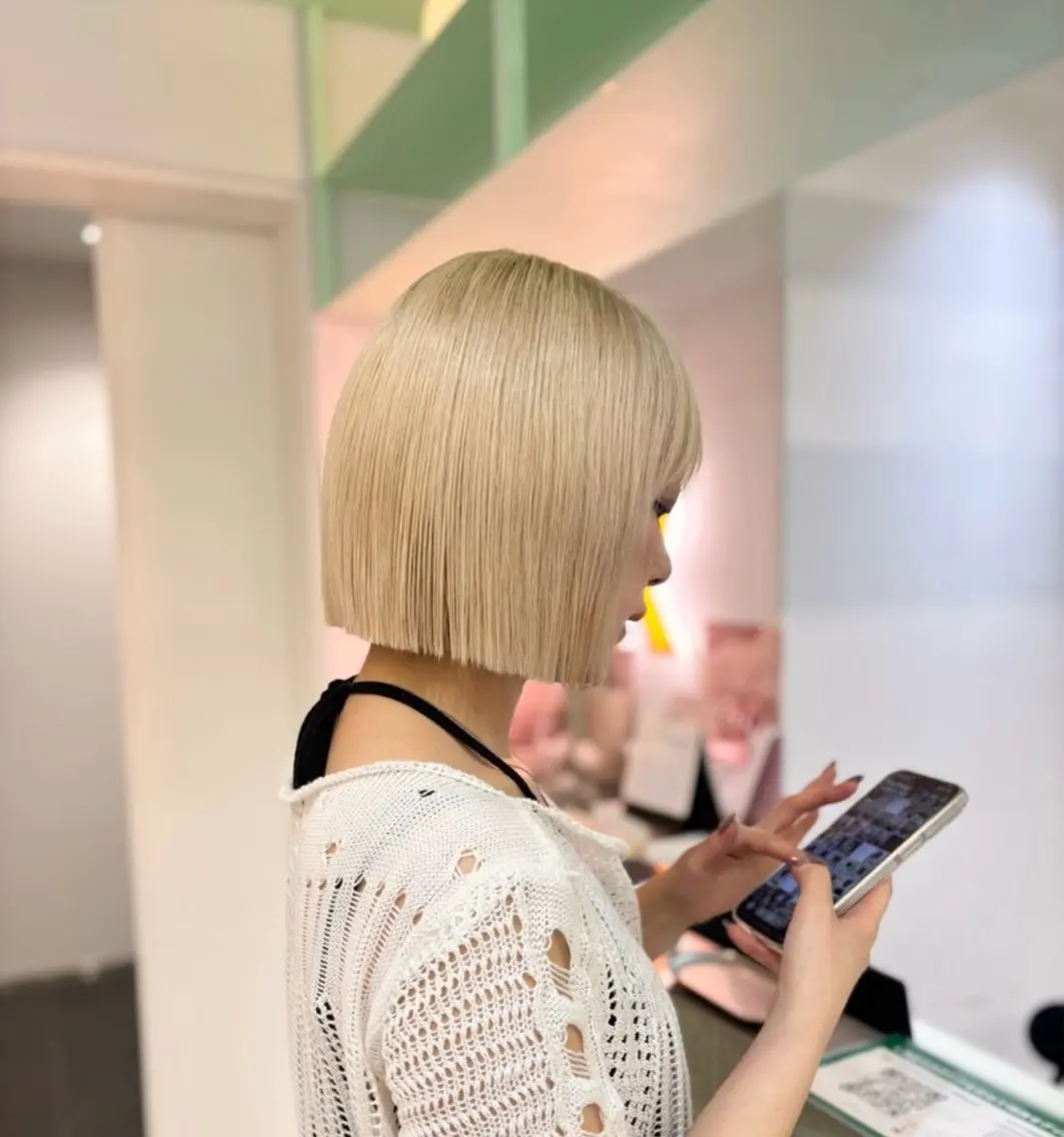 ショート カット Rino☁️髪質改善 /韓国ヘア特化のヘアスタイル