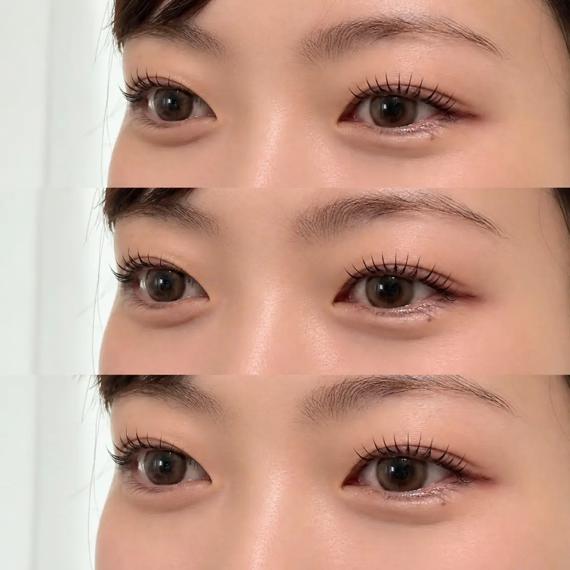 まつ毛パーマ　ナチュラルからしっかり上げまで選択できます！の写真