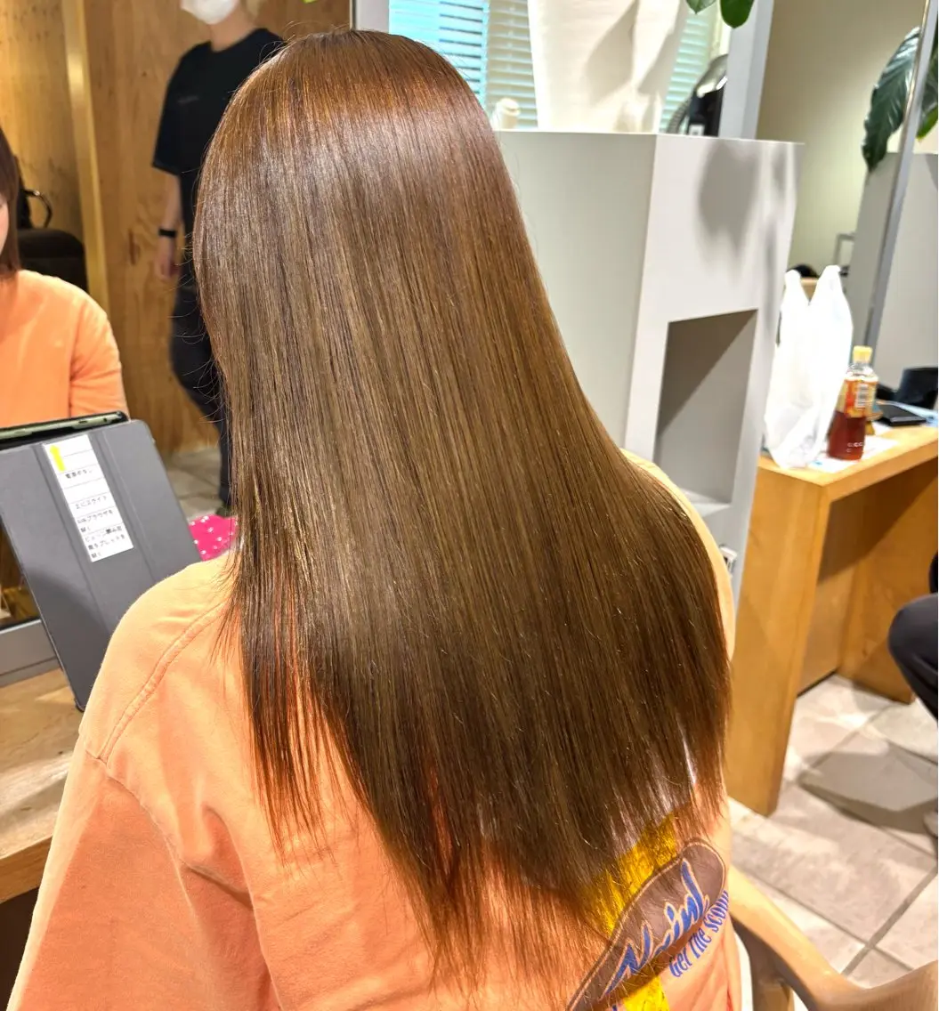 ロング トリートメント 倉木 優羽のヘアスタイル