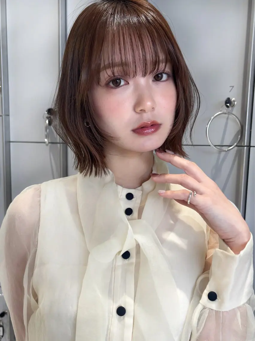 カット+カラー+3stepトリートメント🏹の写真