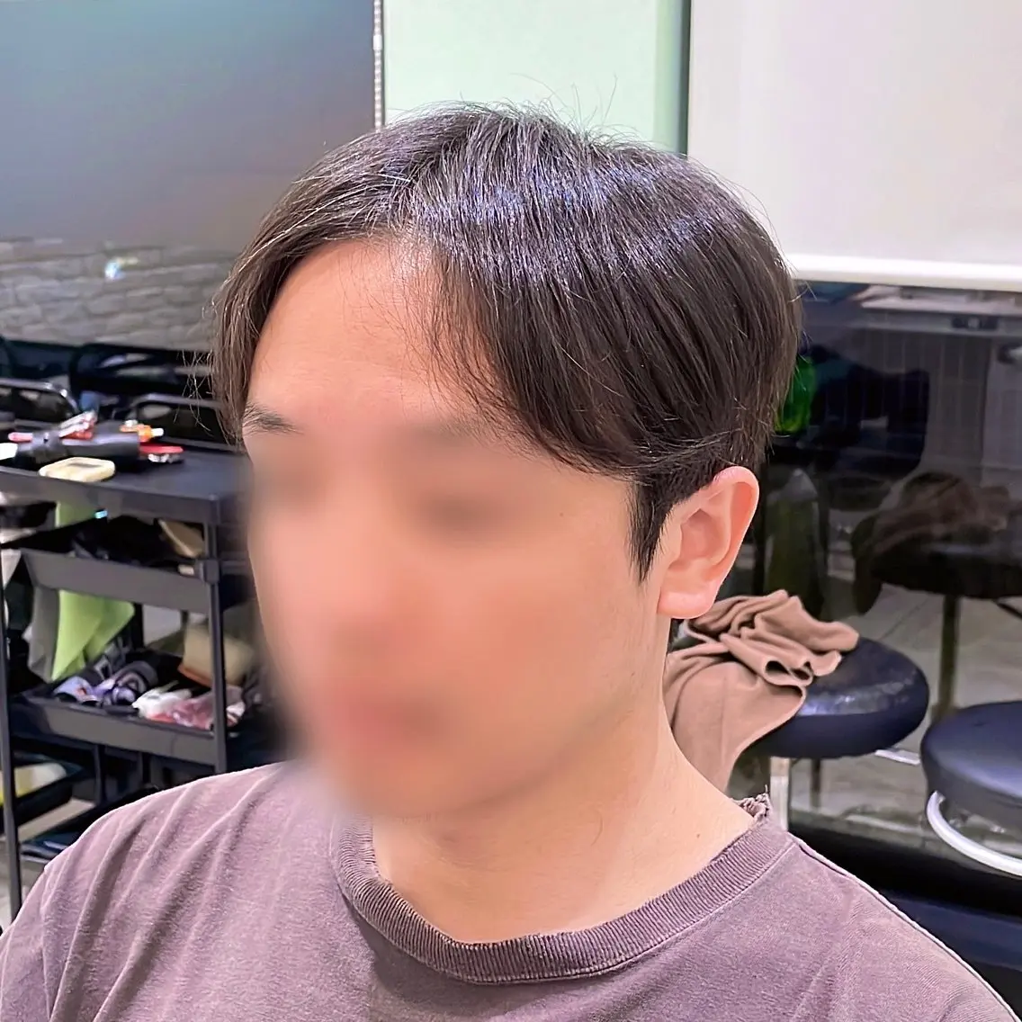 ショート パーマ ヘアアレンジ メンズ カット ヘアセット パク・ボミン小野リエ 韓国ハーフ🦊のその他イメージ