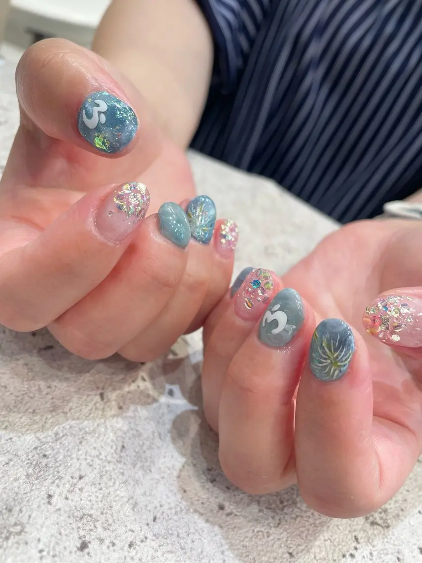 ネイル ハンドネイル Ash関内ネイリスト 荒木のネイルデザイン