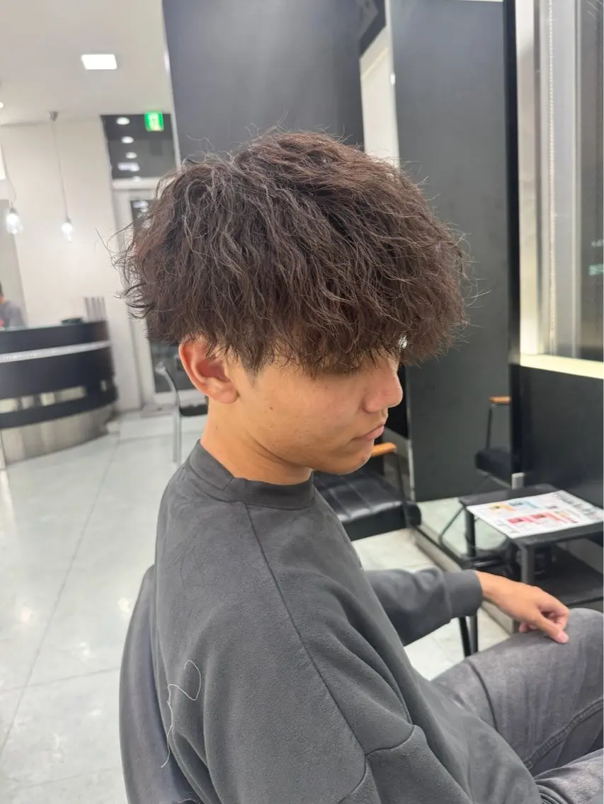 パーマ 望月 澪央のヘアスタイル