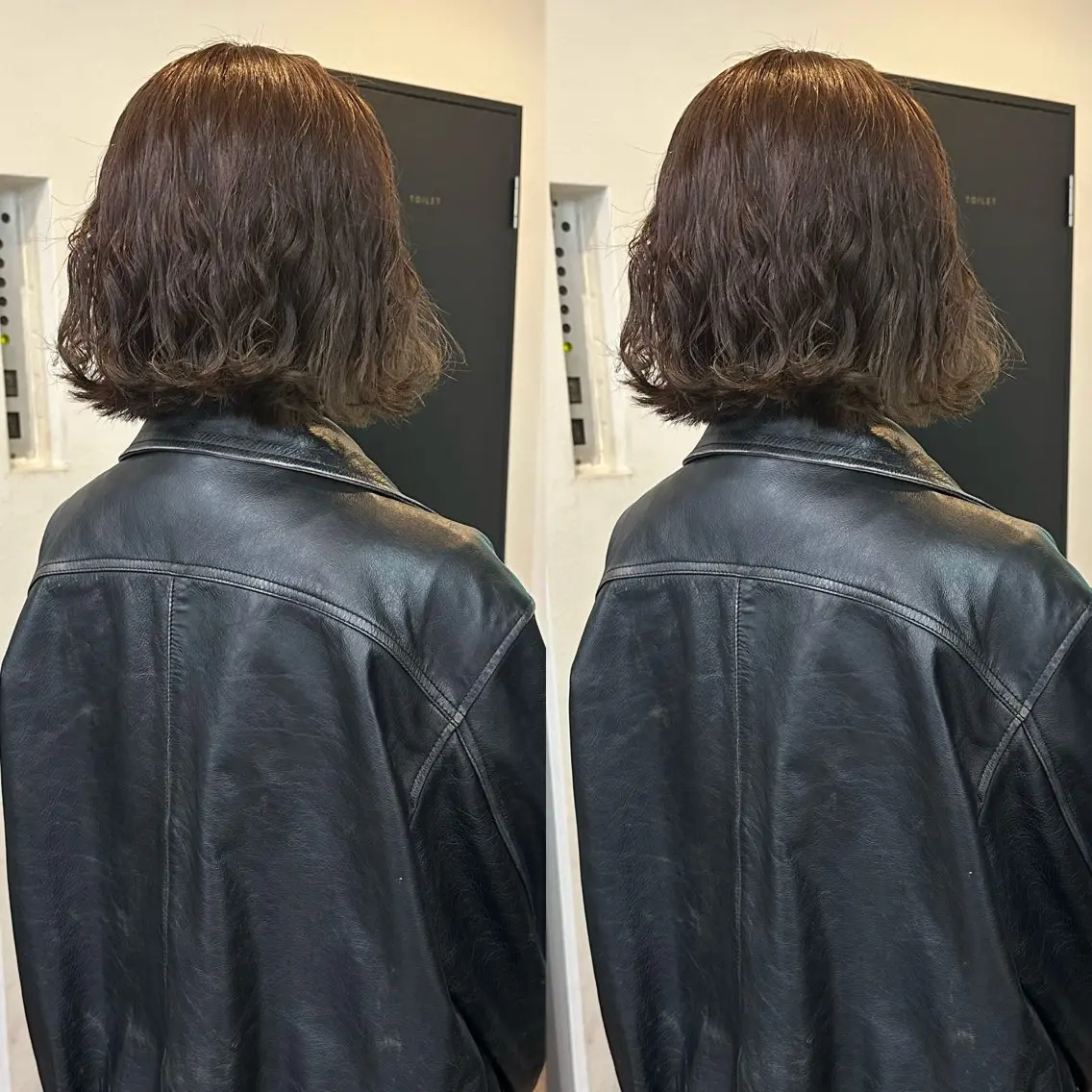 ブリーチなしダブルカラーの写真