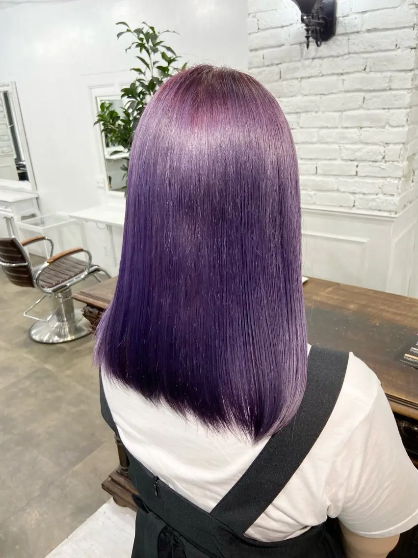 セミロング カラー ベージュカラー ブリーチ 抜きっぱなしブロンド ブロンド ケアブリーチ 札幌ブリーチカラー/ ダブルカラー/ドイのヘアスタイル