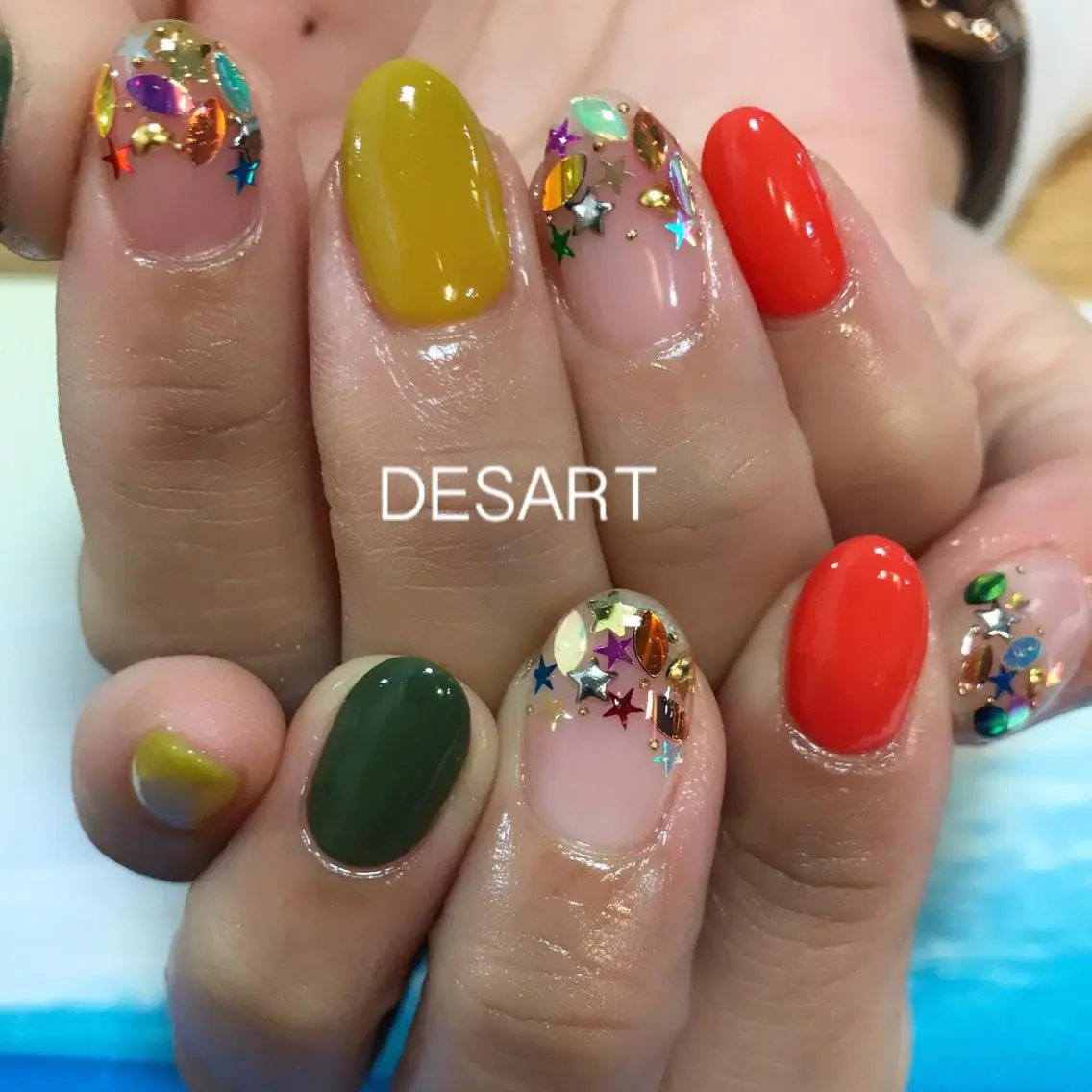 ネイル ハンドネイル ”salon" そりまちゆうこのネイルデザイン