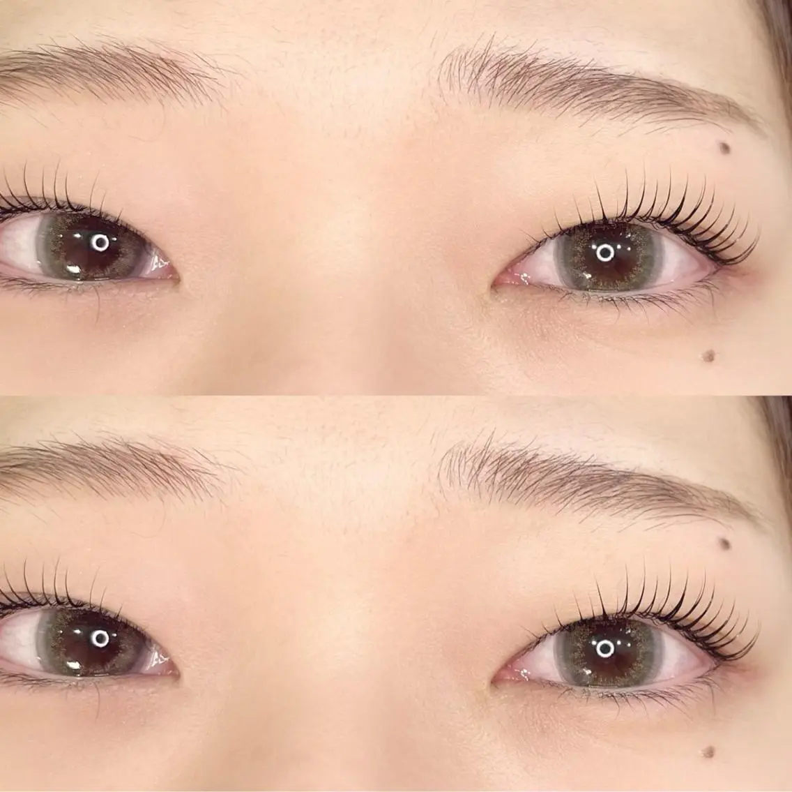 マツエク・マツパ 一重×まつ毛パーマ 堀内 優衣💗パリジェンヌのマツエク・マツパデザイン