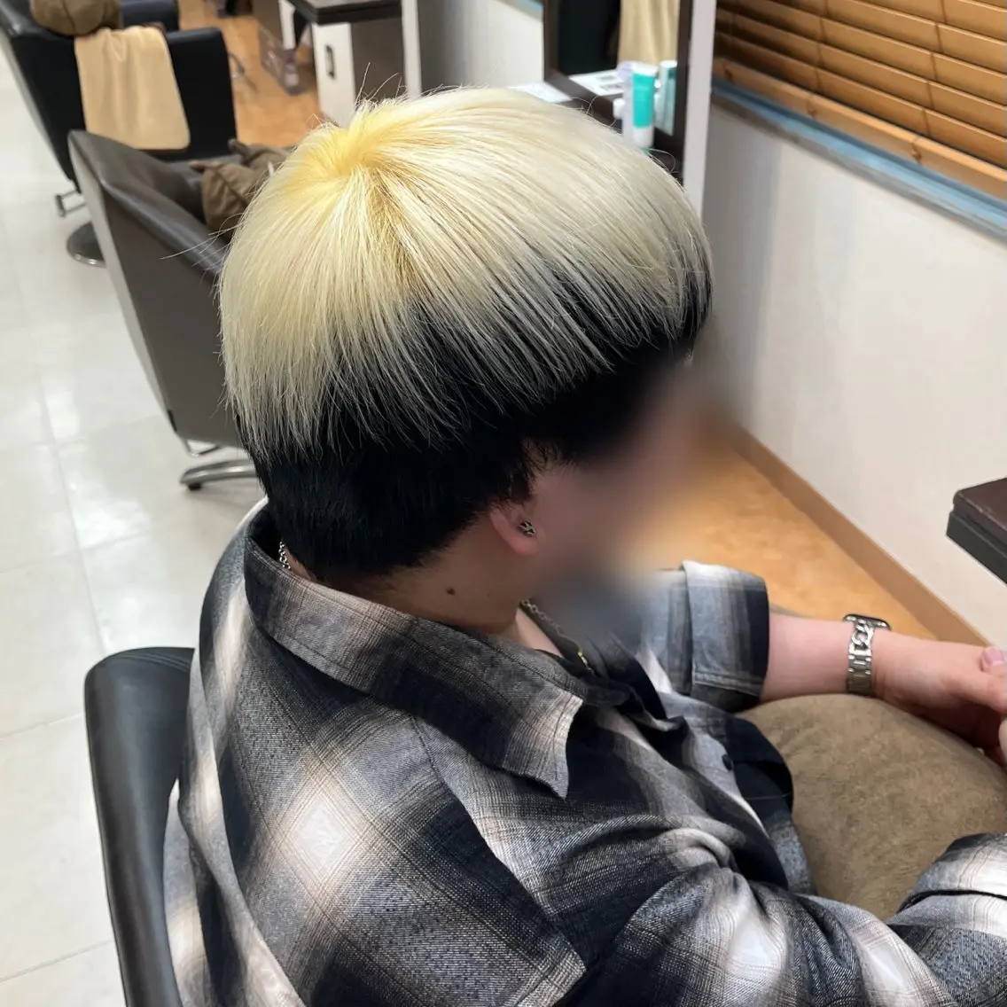 カラー メンズ mi kaのヘアスタイル