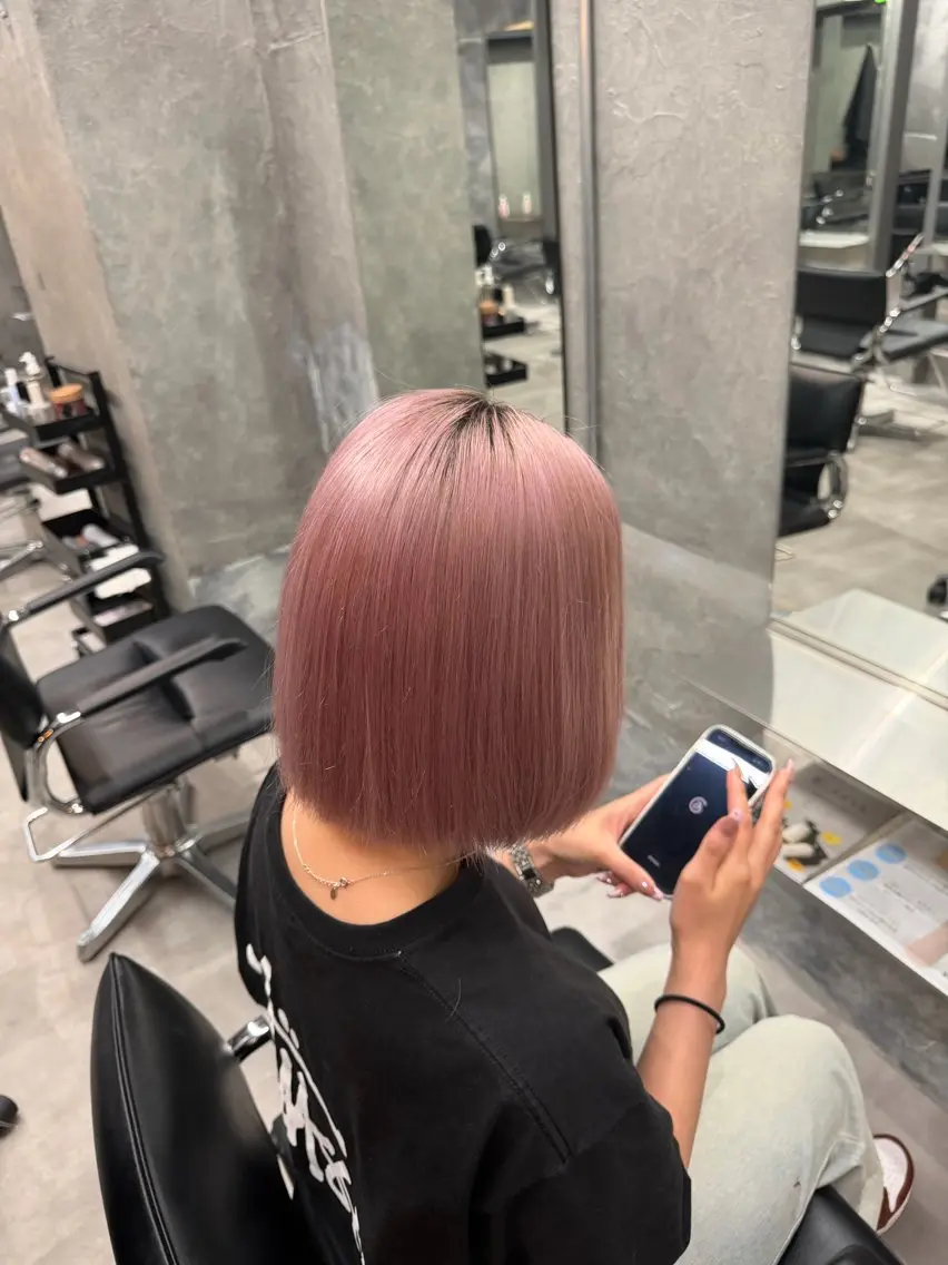 ミディアム Mirai 似合わせ×透明感🪽のヘアスタイル