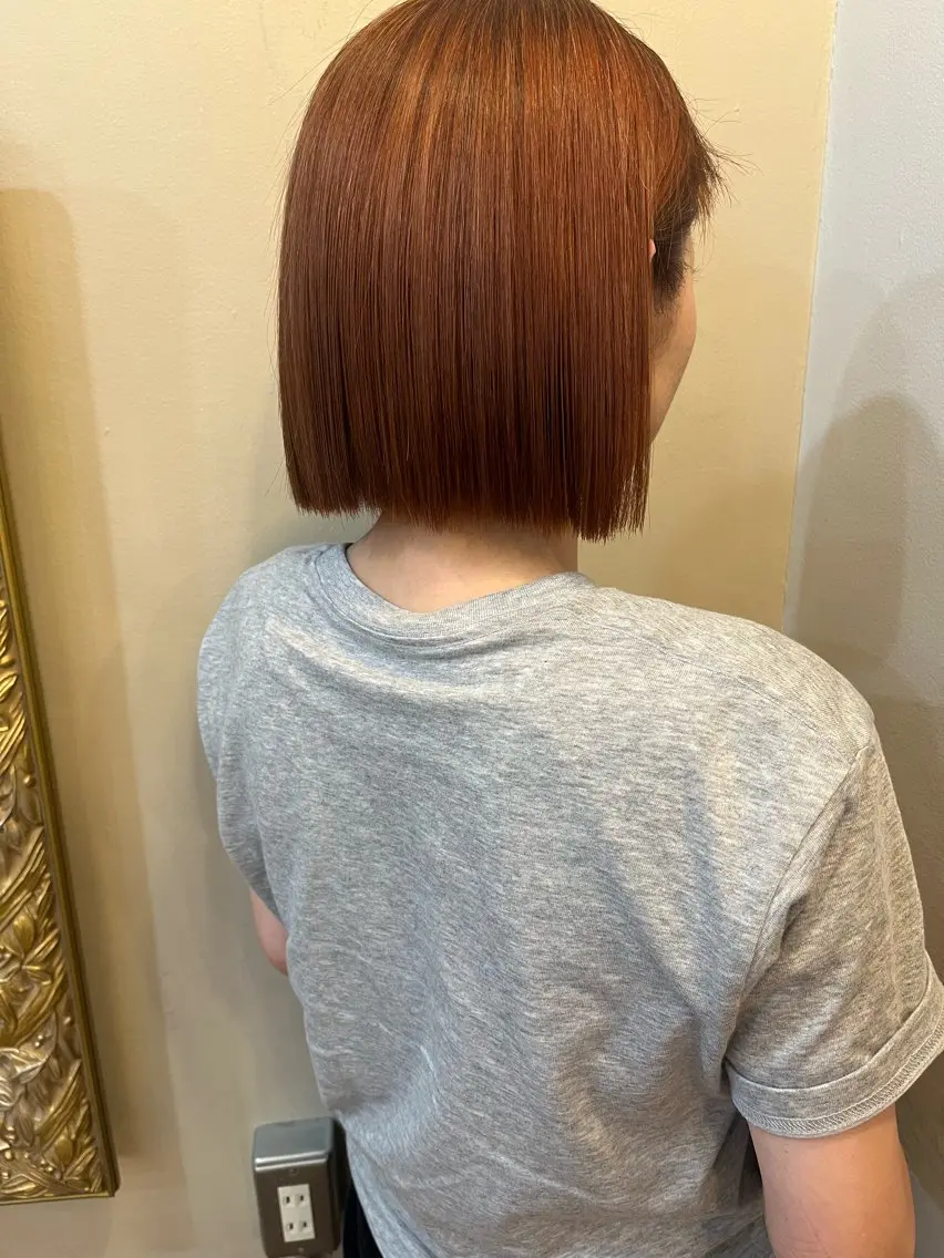 ショート ⚪️髪質改善 縮毛 店長 コウ⚪️のヘアスタイル
