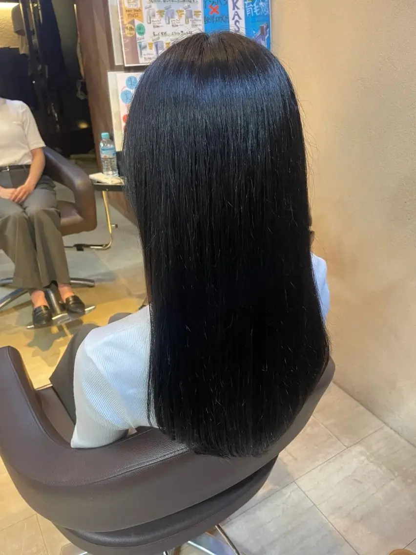 ロング 🎀透明カラー 🎀銀座/akaneのヘアスタイル