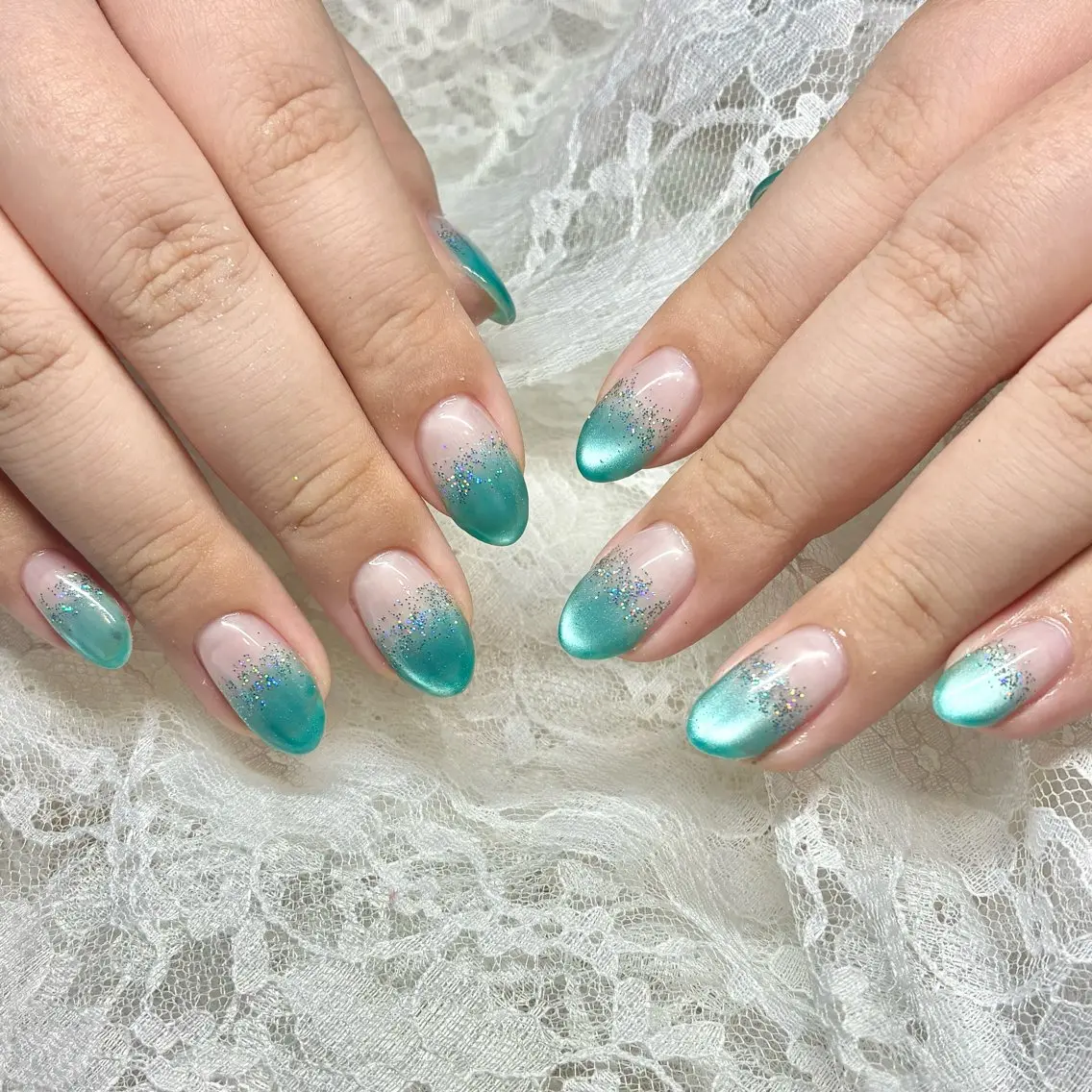 ネイル ジェルネイル マグネットネイル ハンドネイル Nail ヌシん家 AKANEのネイルデザイン
