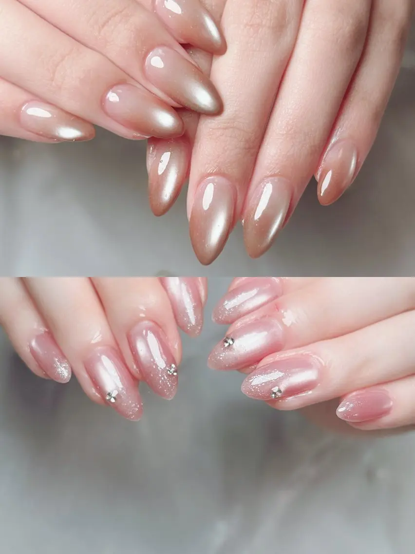 ネイル グラデーション シンプルネイル ハンドネイル Cute Tips nailのネイルデザイン