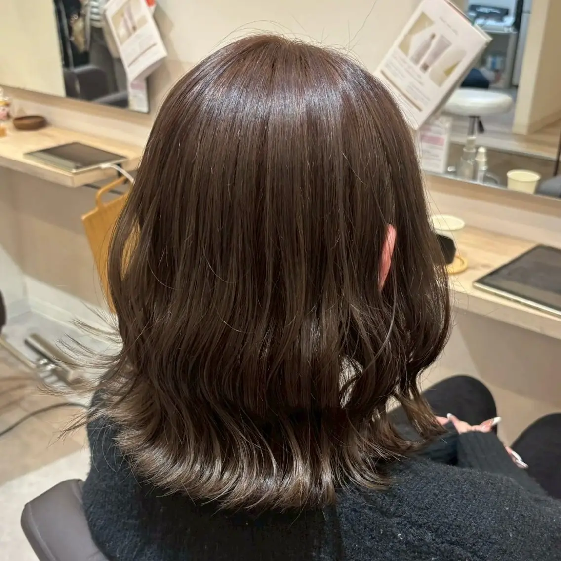 ミディアム カラー Reika 🎀"のヘアスタイル